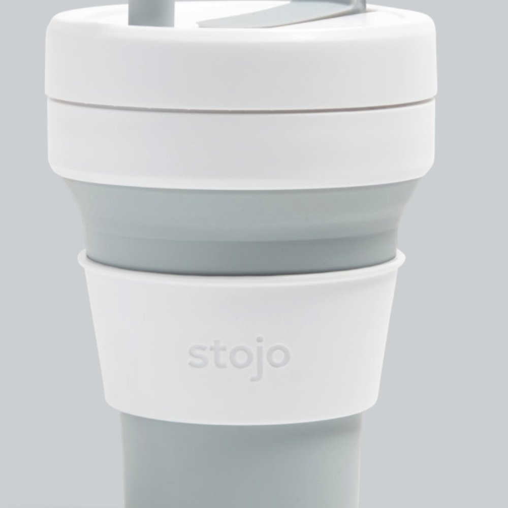 Stojo 16oz cup- brand new dove gray color!